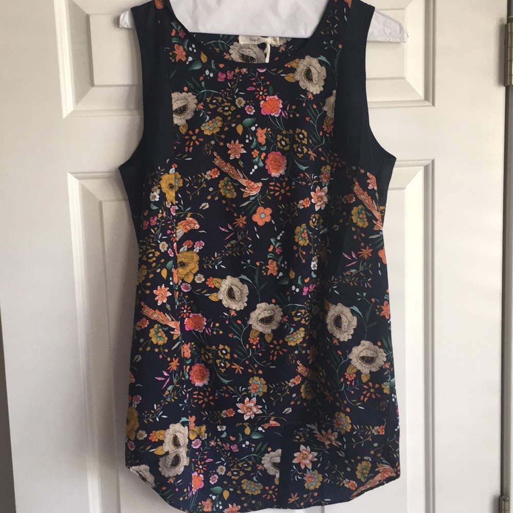 NEW Hazel floral sleeveless blouse.